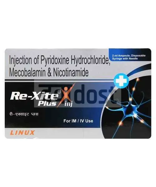 Rexite Plus 500 mcg/50 mg/50 mg Injection