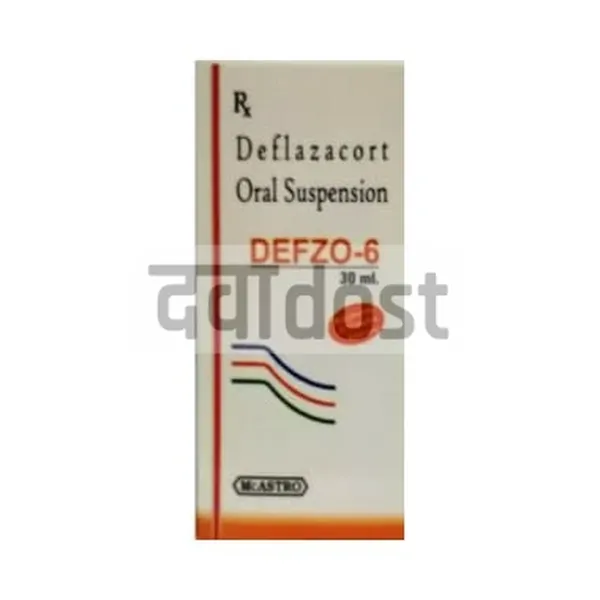 Defzo 6 Oral Suspension Raspberry & Vanilla