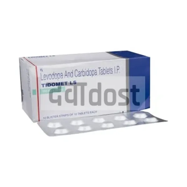 Tidomet LS 100mg/10mg Tablet 10s