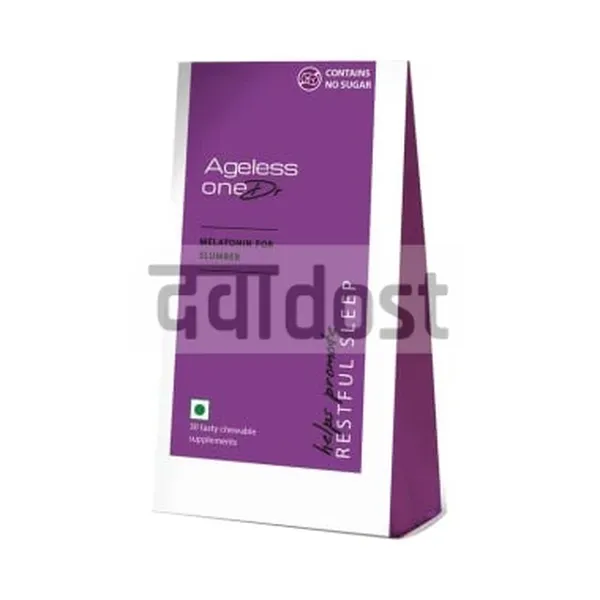 Ageless oneDr Melatonin for Restful Sleep Kacha Mango