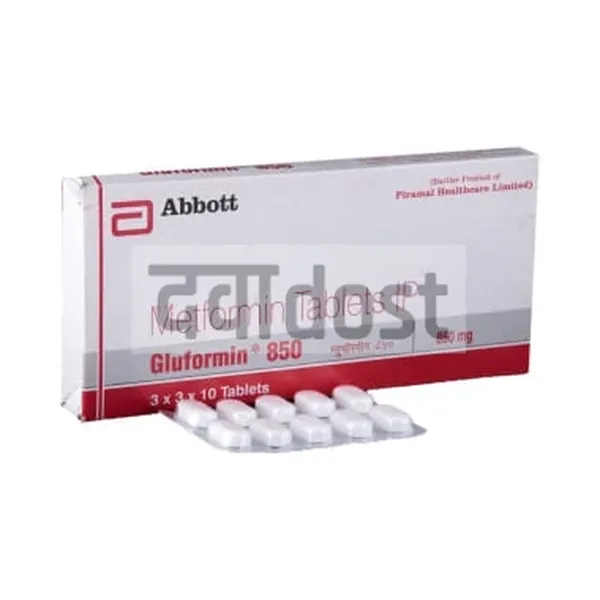 Gluformin 850 Tablet