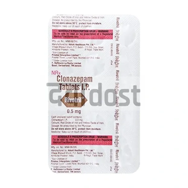 Rivotril 0.5mg Tablet