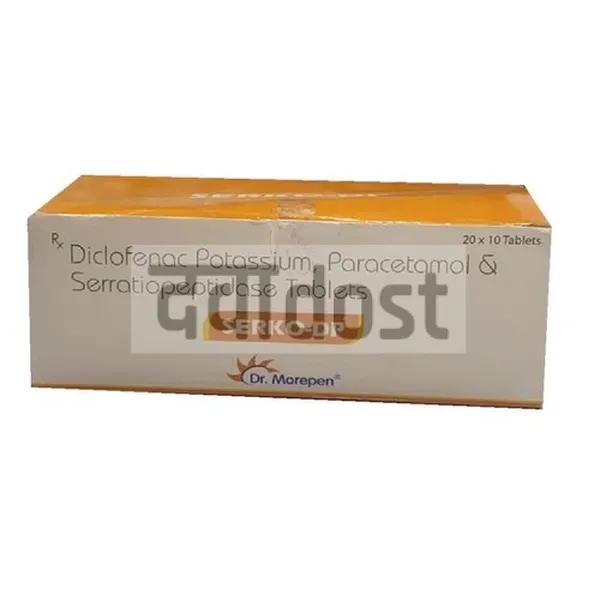 Serko DP 50mg/325mg/10mg Tablet