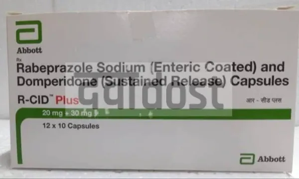 R CID Plus 30mg/20mg Tablet