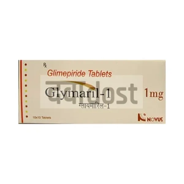 Glymaril 1mg Tablet