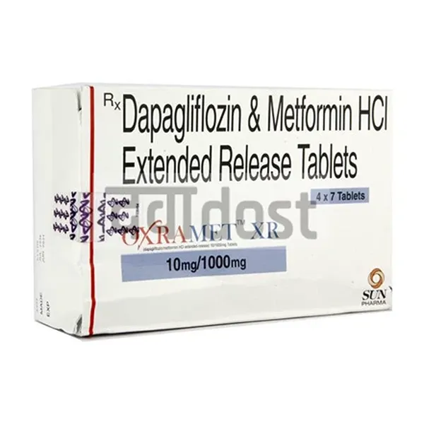 Oxramet 10mg/1000mg Tablet XR 7s