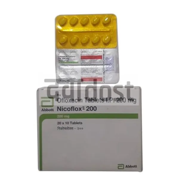 Nicoflox 200mg Tablet