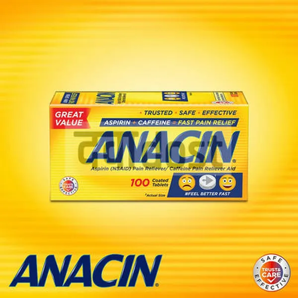 Anacin 50mg/500mg Tablet 10s