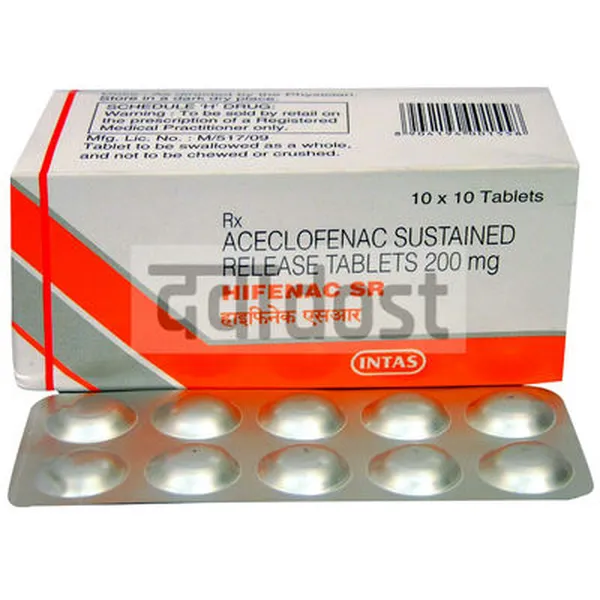 Hifenac 200mg Tablet SR