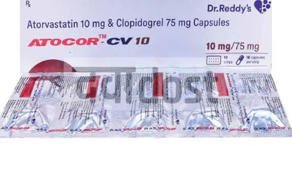 Atocor CV 10mg/75mg Capsule