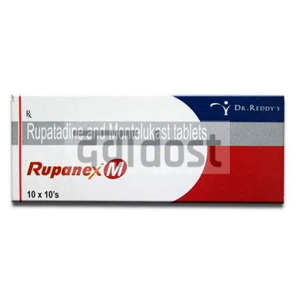 Rupanex M 10mg/10mg Tablet