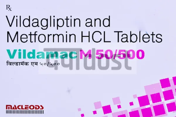 Vildamac M 50/500 Tablet