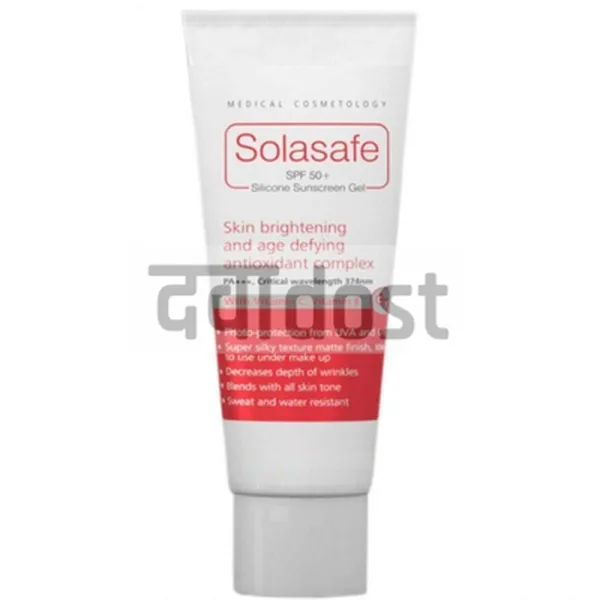 Solasafe Spf 50 Plus Sunscreen Gel 35gm