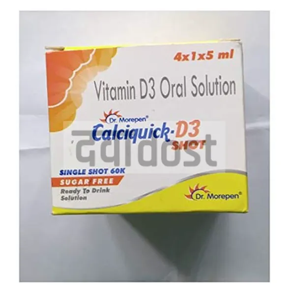 Calciquick D3 Solution 5ml