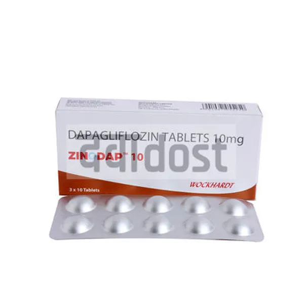 Zinodap 10mg Tablet 10s