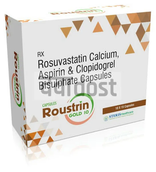 ROUSTRIN GOLD 10MG CAPSULE 15S