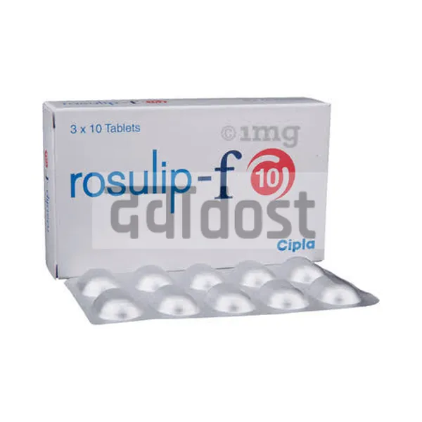 Rosulip F 145mg/10mg Tablet 10s