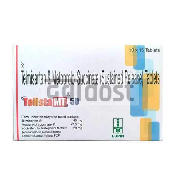 Telista MT 40mg/50mg Tablet SR 10s