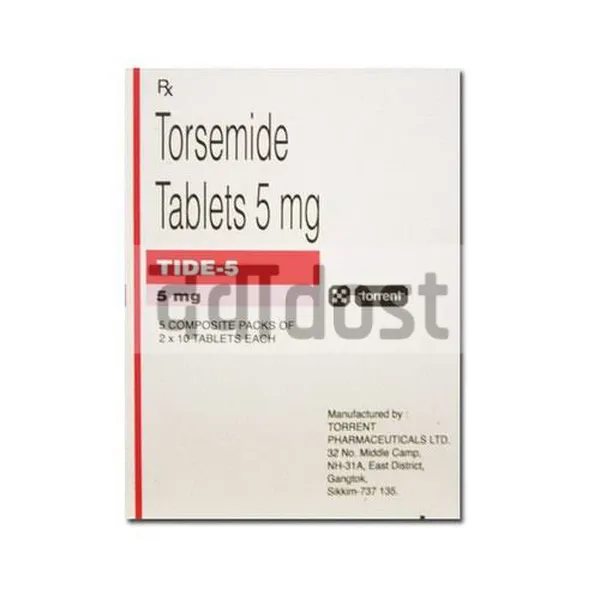 Tide 5mg Tablet 10s