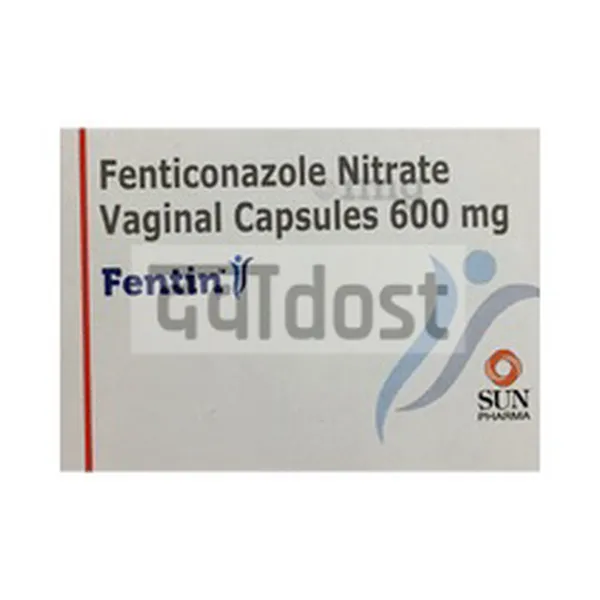 Fentin Vaginal 600mg Capsule 1s