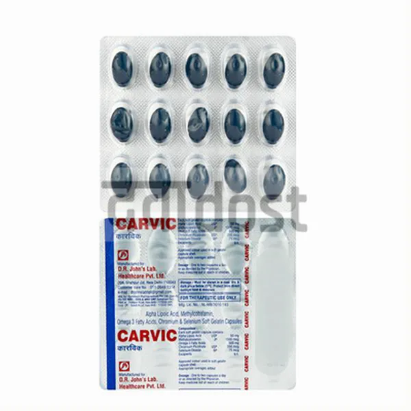 Carvic  Soft Gelatin Capsule 15s