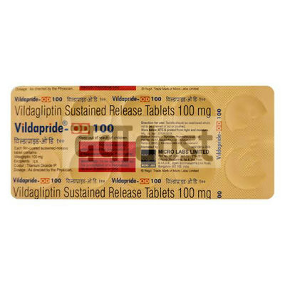 Vildapride OD 100mg Tablet 10s