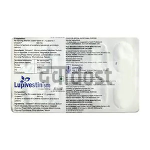 Lupivestin 500mg Tablet 10s