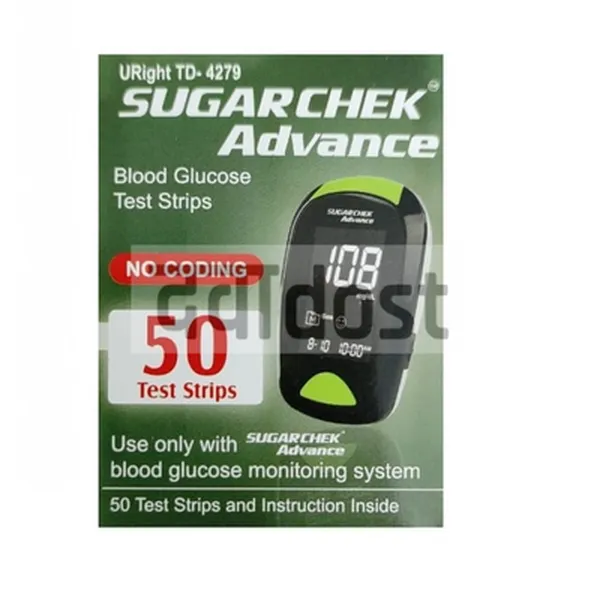 Sugarchek Advance Glucometer Test Strip 50S