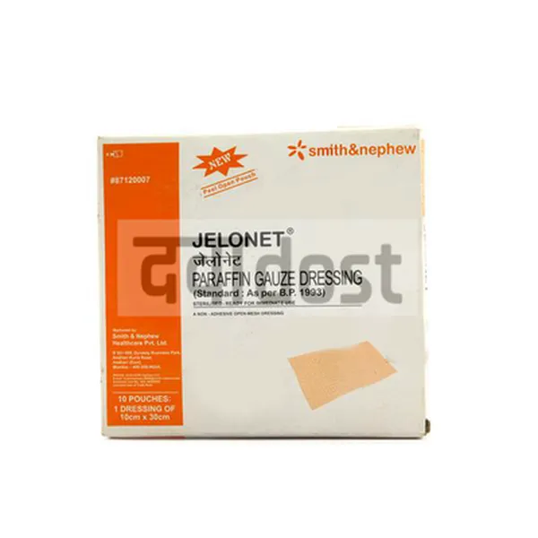 Jelonet Paraffin Gauze Dressing  10S