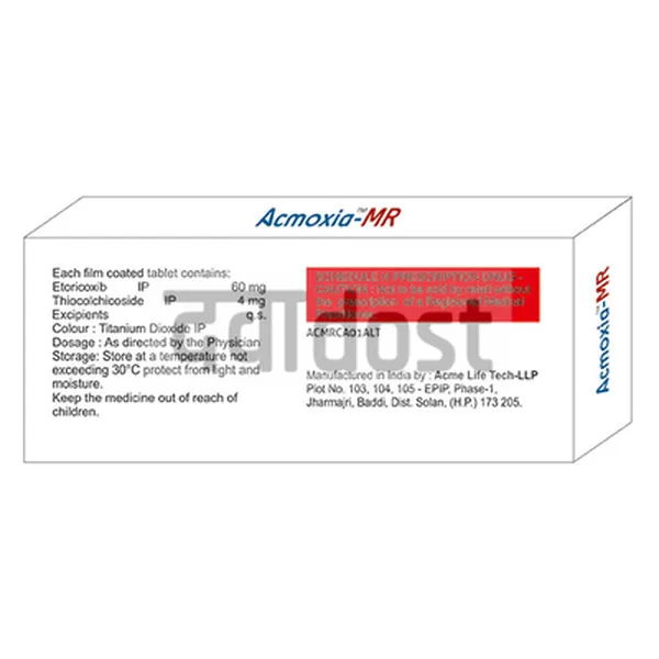 Ascoxia MR 60mg/4mg Tablet