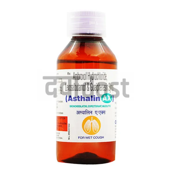 Asthalin AX Syrup 100ml