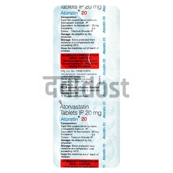 Atorstin 20mg Tablet 10s