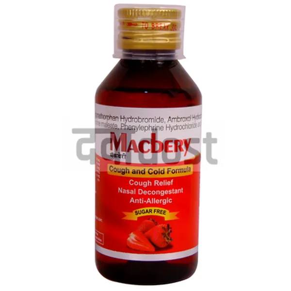 Macbery Syrup Strawberry 100ml