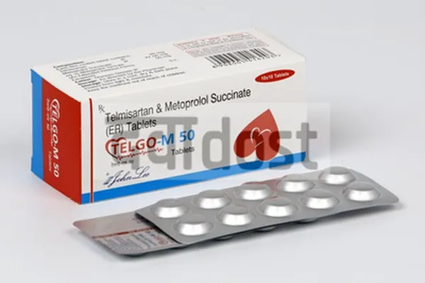 Telgo M 40mg/50mg Tablet 10s