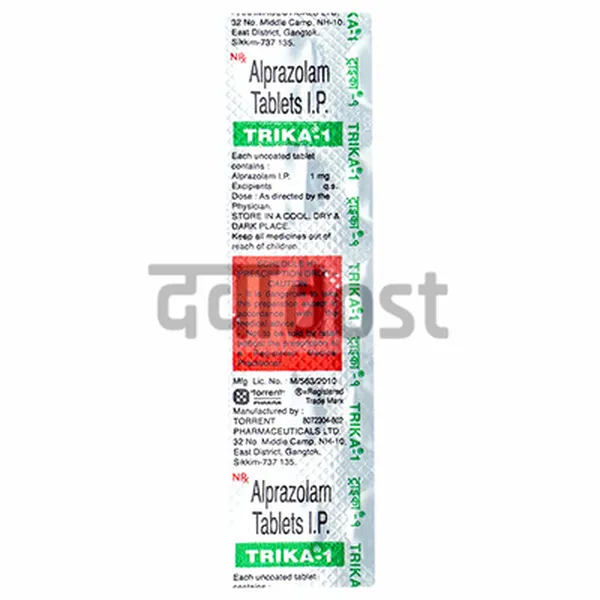 Trika 1mg Tablet 10s