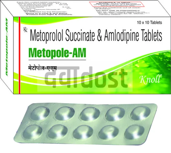 Metopole AM 5mg/50mg Tablet 10s