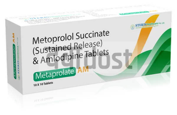 Metaprolate AM 5mg/50mg Tablet 10s