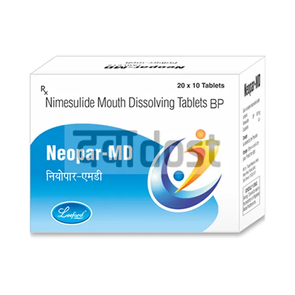 Neopar 100mg Tablet MD 10s