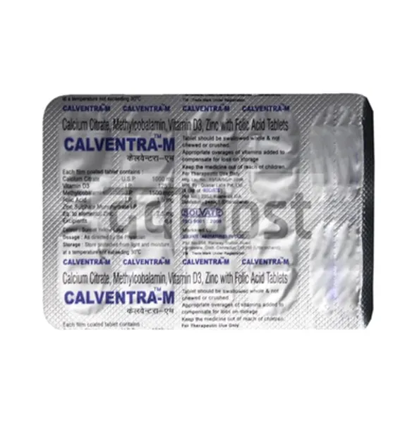 Calventra M Tablet 10s