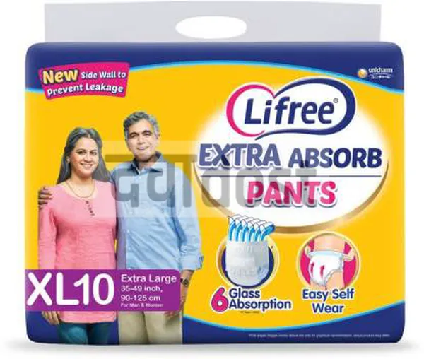 Lifree Adult Diaper Pants XL 10s