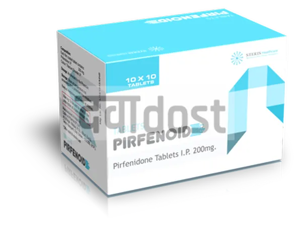 Pirfenoid 200mg Tablet 15s