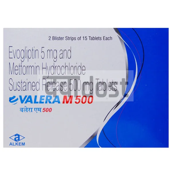 Valera M 5mg/500mg Tablet SR 15s