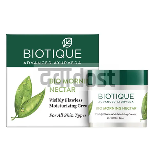 Biotique Bio Morning Nectar Flawless Moisturizing Cream 50gm