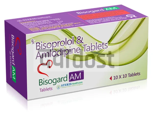 Bisogard AM 5mg/5mg Tablet 10s