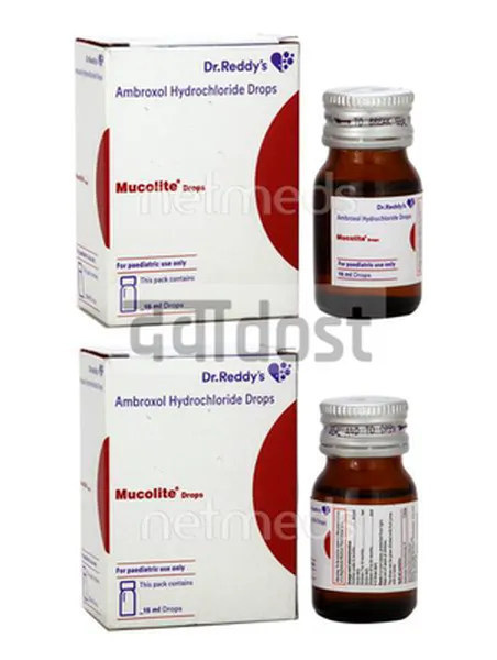 Mucolite 7.5mg Drops 15ml