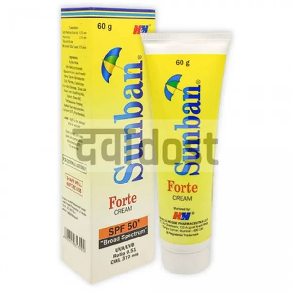 Sunban Forte Cream 60gm