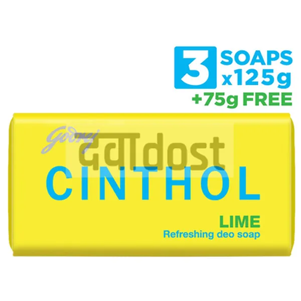 Cinthol Soap Lemon 125gm