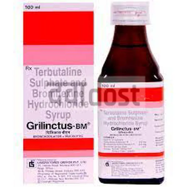 Grilinctus BM Syrup Sugar Free 100ml