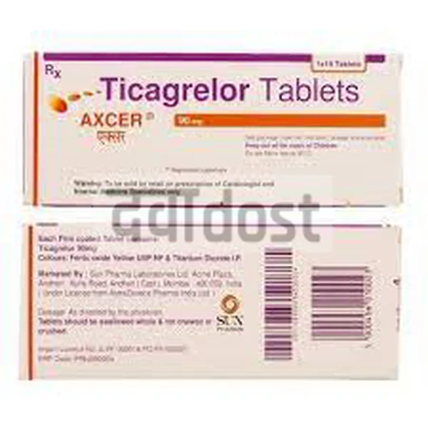 Ticagril 90mg Tablet 14s