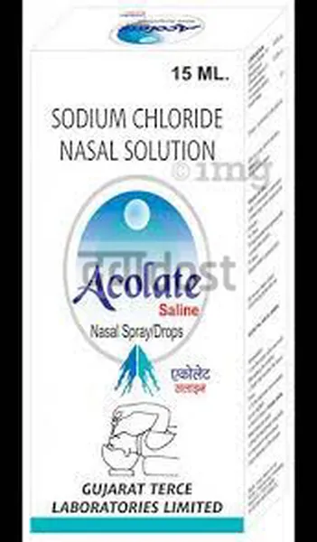 Acolate Saline Nasal Drops 20ml